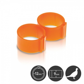 Clip-Ring 12mm orange Einzel