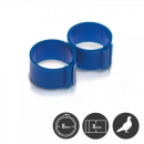 Clip-Ring 8mm dunkelblau Einzel