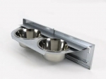 2-Schalen Futterdrehteller - Klein